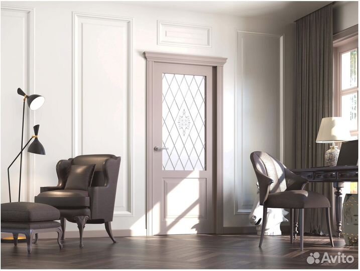 Межкомнатные двери полнотелые. Установка