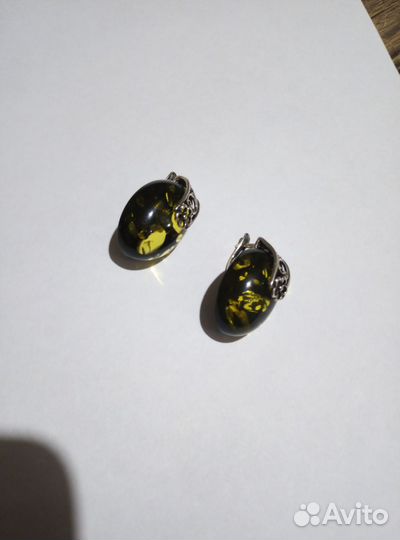 Серебряные серьги