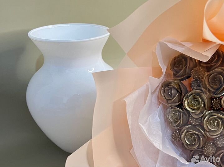 Съедобный букет из шоколада