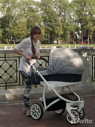 Коляска Бебетто 2 в 1