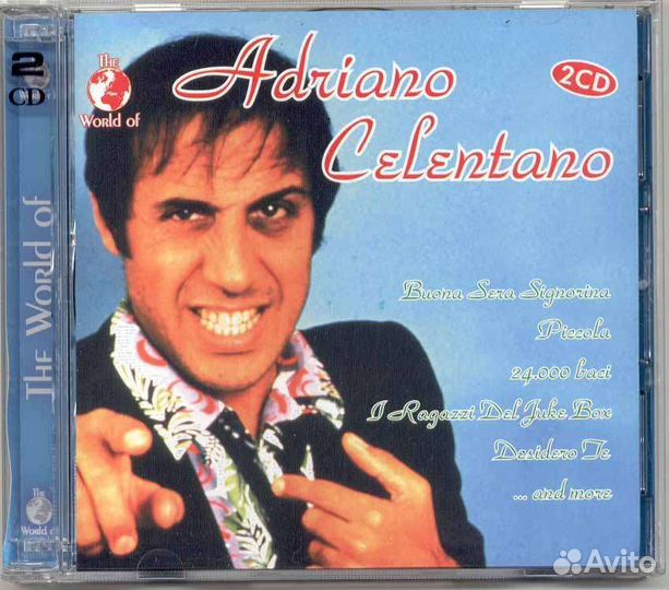 Adriano Celentano The World of 2 cd