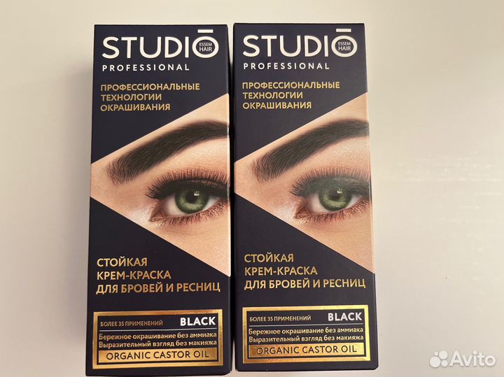 Краска для бровей и ресниц