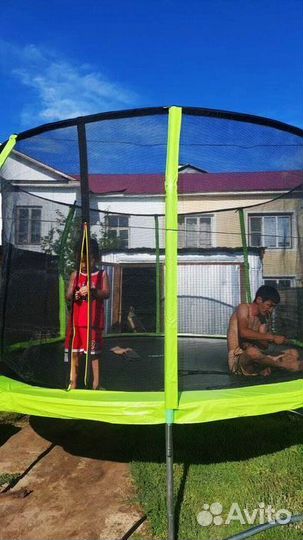 Батут с сеткой 366 см Доставка