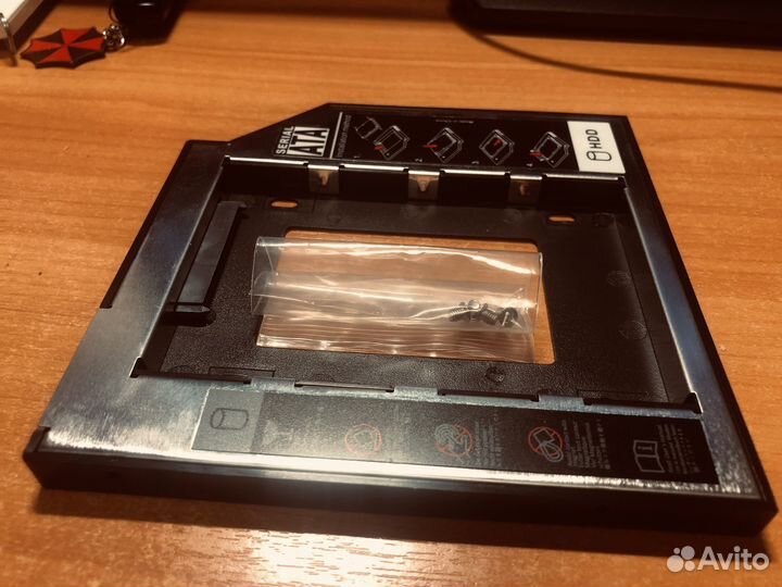 Mobile rack для HDD вместо CD/DVD привода 9,5 мм