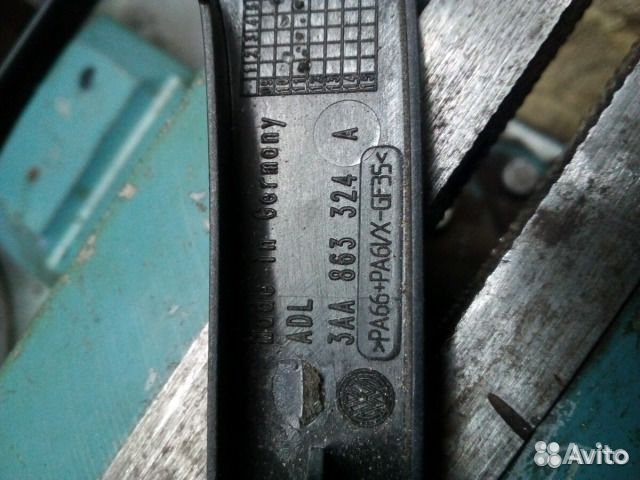 Passat b7 элемент декора алюминий