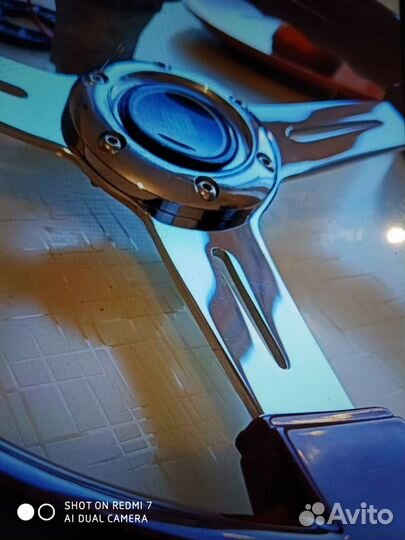 Руль Nardi под дерево + стакан Toyota