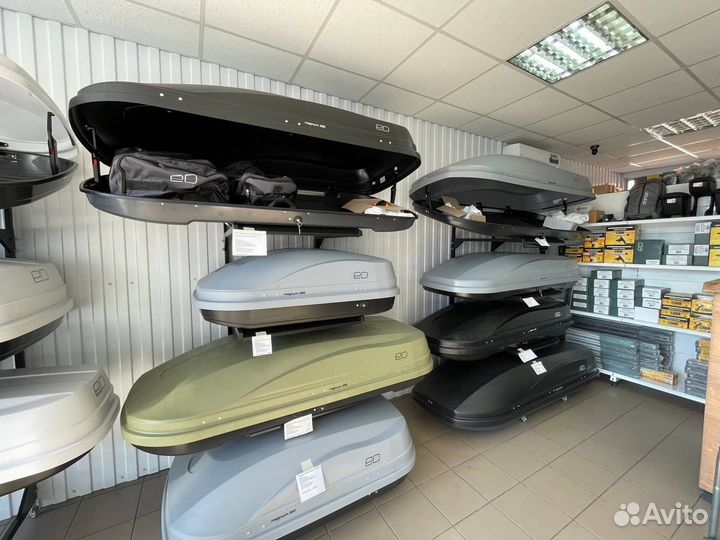 Багажник бокс на крышу Евродеталь