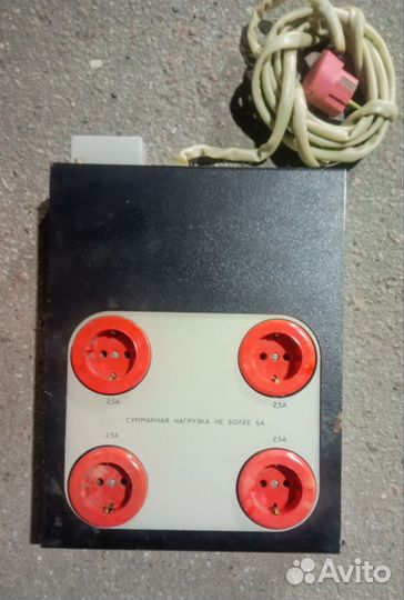 Фильтр сетевой Искра. СССР