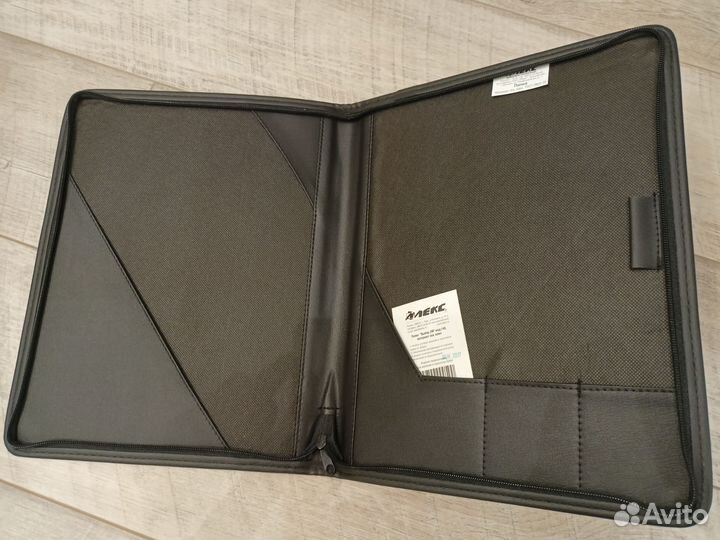 Папка для документов a4 кожзам матовая