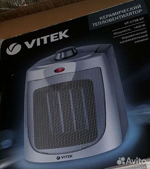 Керамический обогреватель vitek