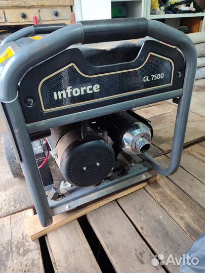 Бензиновый генератор inforce 7,5 квт