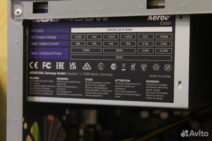 Системный блок intel core I5/ 16 озу/SSD