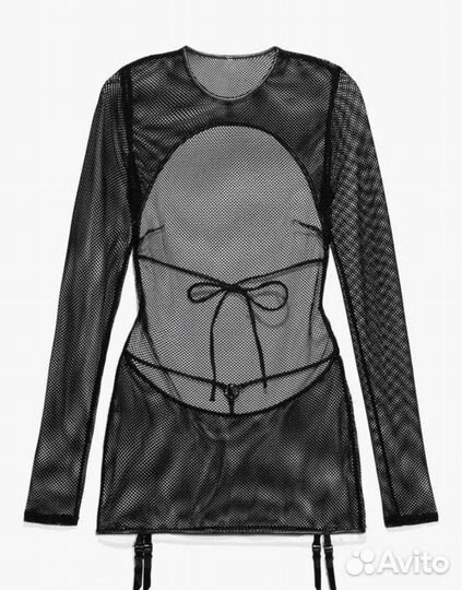 Эро белье накидка сетка