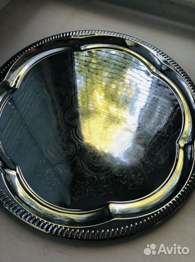 Поднос сталь *35 см;
