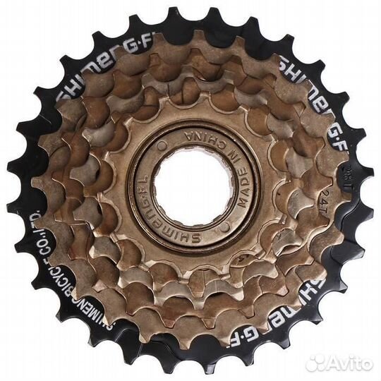 Трещотка 6 скоростей, 14-28Т большая черная звезд