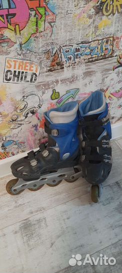 Роликовые коньки раздвижные