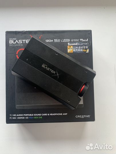 Creative Sound BlasterX G5 (USB звуковая карта)