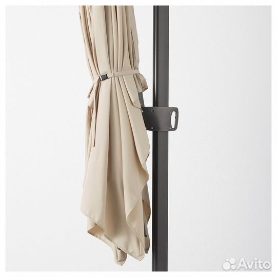 Садовый подвесной зонт IKEA seglaro/ svarto