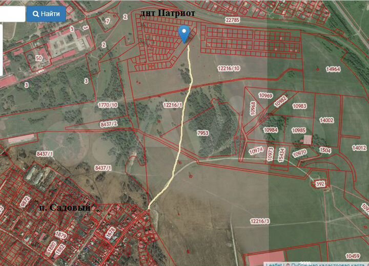 Участок 13 сот. (СНТ, ДНП)