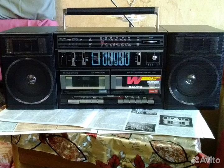 Магнитола sanyo