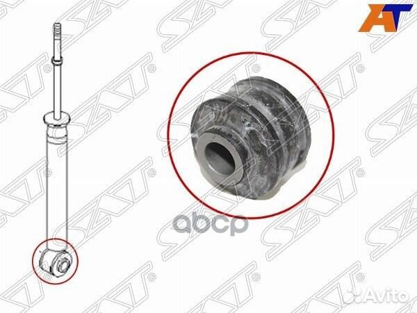 Сайлентблок заднего амортизатора nissan micra/M