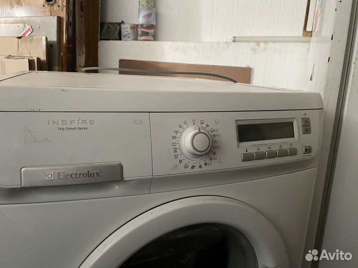 Стиральная машина elecrolux inspire