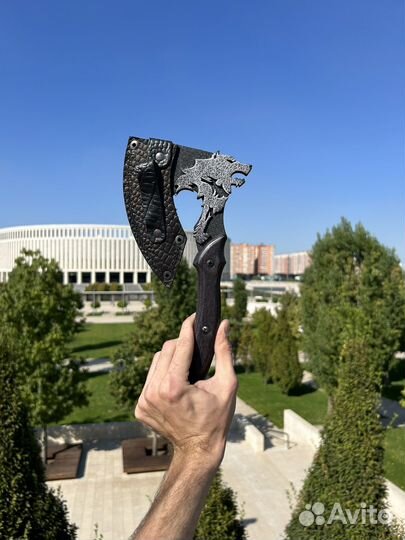 Топор Мощный Оригинальный Кованный