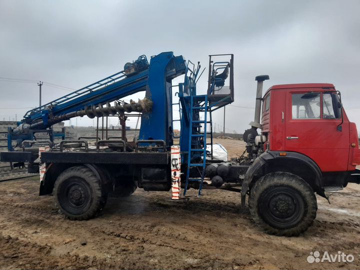 Буровая установка камаз вездеход