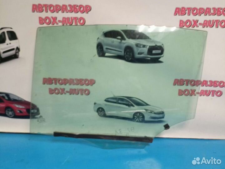 Стекло заднее левое Citroen C4 B7 седан