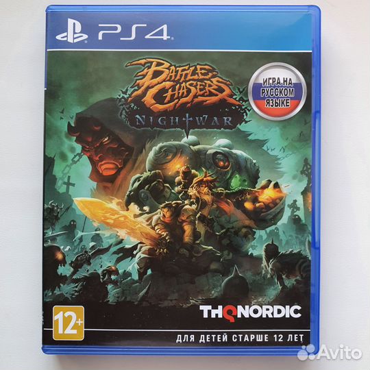 Игра для приставки ps4 ps5 Battle Chaser