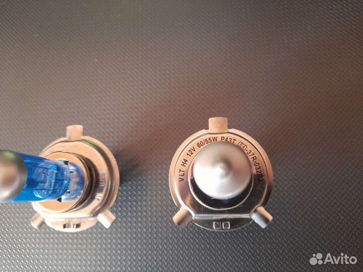 Галогеновые лампы H4 и H8