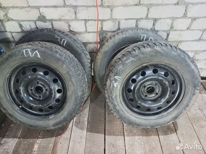 Колеса зимние kia rio hundai solaris 15