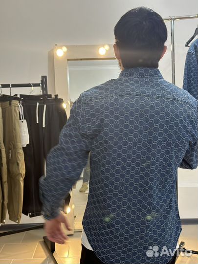 Рубашка джинсовая,накидка