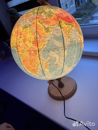 Глобус с подсветкой