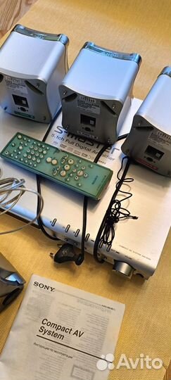 Домашний кинотеатр sony dav-s550