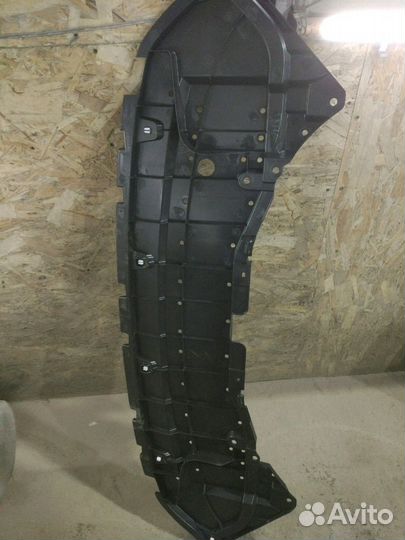 Пыльник переднего бампера Lexus RX 2016-2019