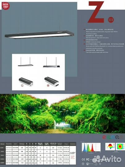 Аквариумный светильник wrgb-II Ledstar