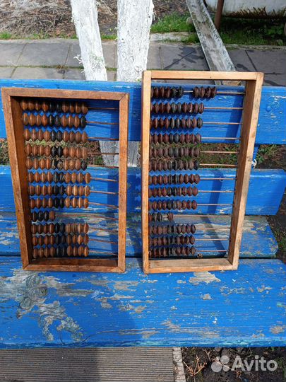 Счеты деревянные бухгалтерские СССР