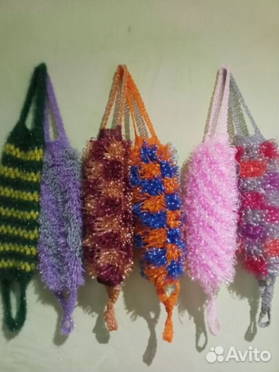 Мочалка ручной работы