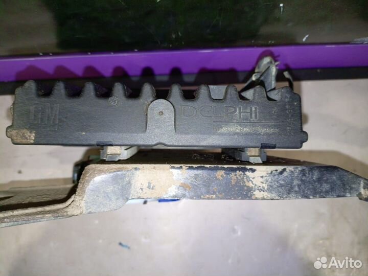 Блок управления вентилятором Opel Astra G