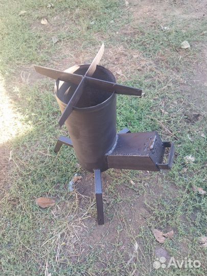Походная печь ракета