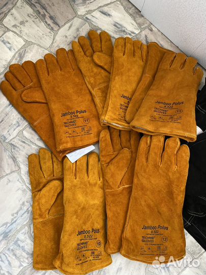 Перчатки краги зимние