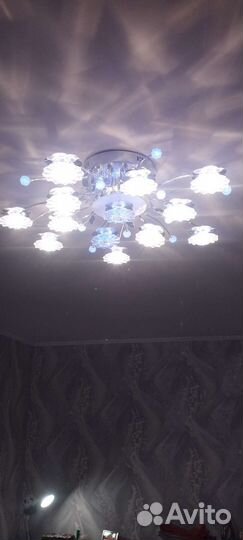 Люстра светодиодная с пультом