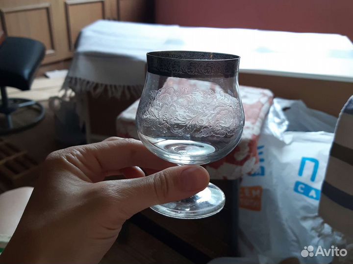 Рюмки фужеры бокалы рюмки