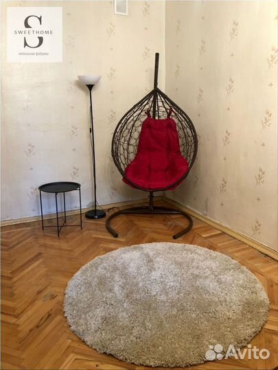 Подвесное кресло ротанг