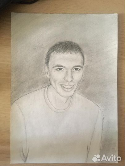 Портрет Гусева Андрея Юрьевича формат А4