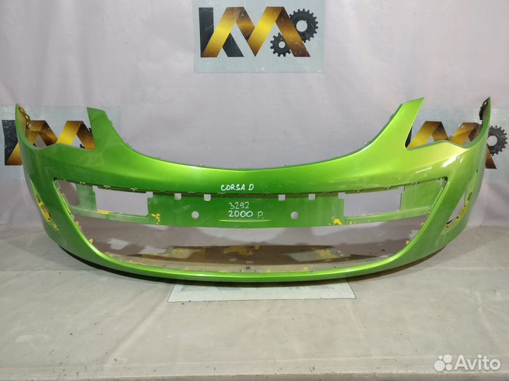Opel Corsa D 11- Бампер передний Бу оригинал