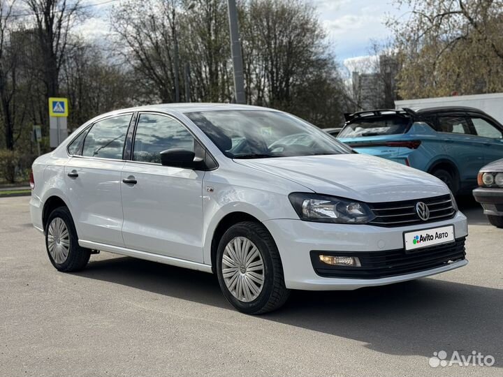 Volkswagen Polo 1.6 AT, 2019, 111 332 км