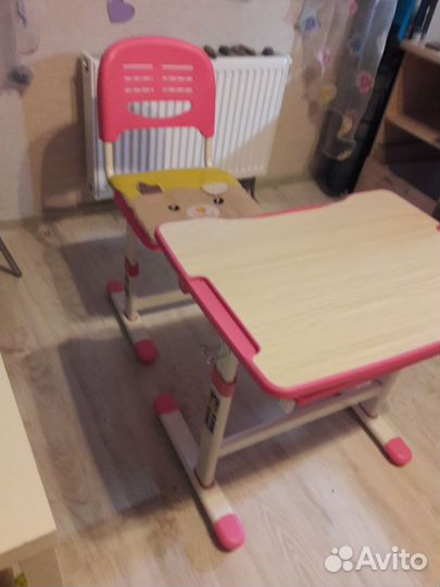 Стол детский трансформер со стулом