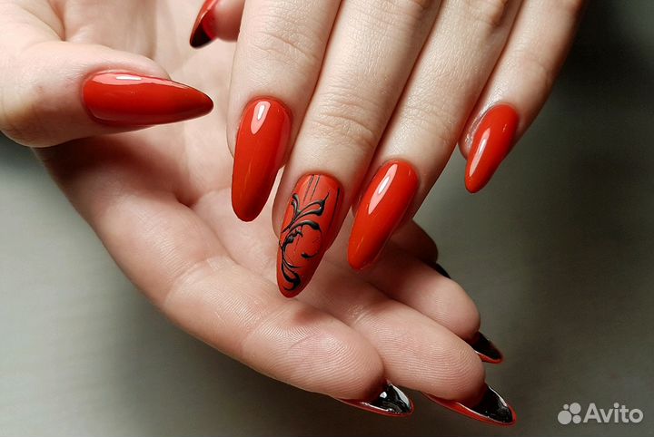 Маникюр гель/лак, педикюр, ручная роспись ногтей